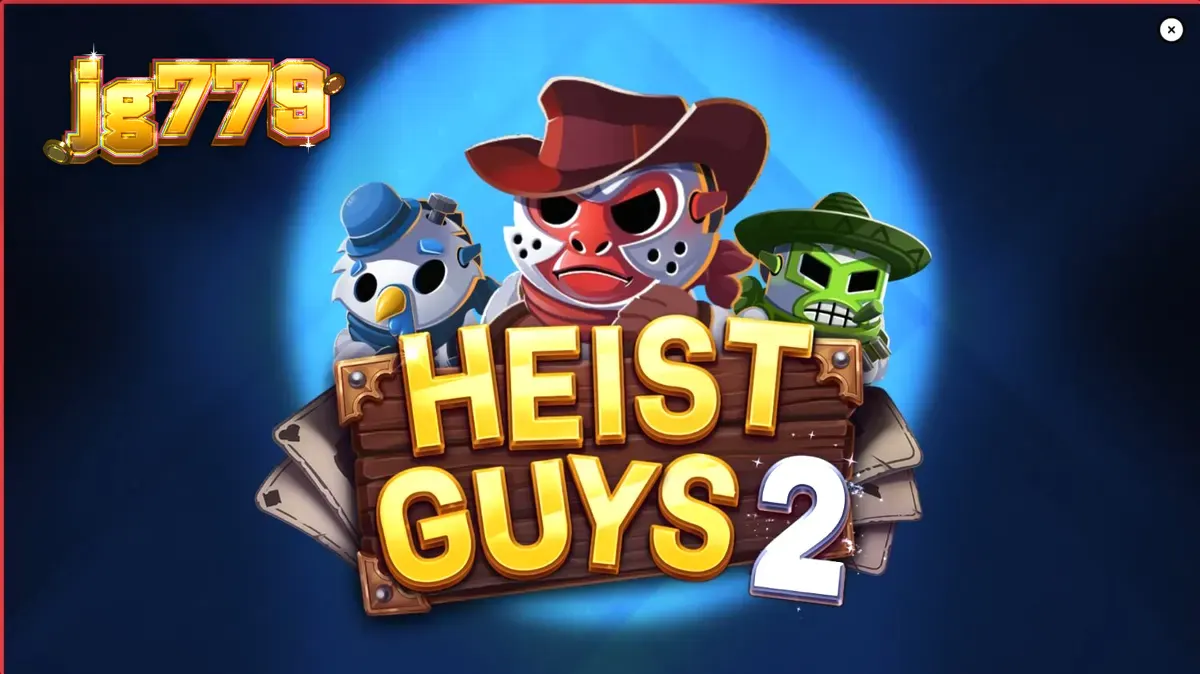 Cena temática de Velho Oeste com personagens de Heist Guys 2 em um cenário de deserto.